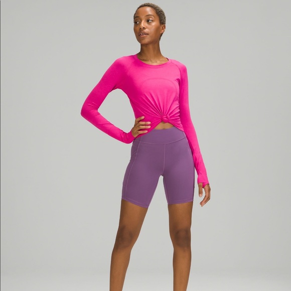 Lululemon SONIC PINK Swiftly Tech Long Sleeve Shirt 2.0 *Race Length - Picture 2 of 4